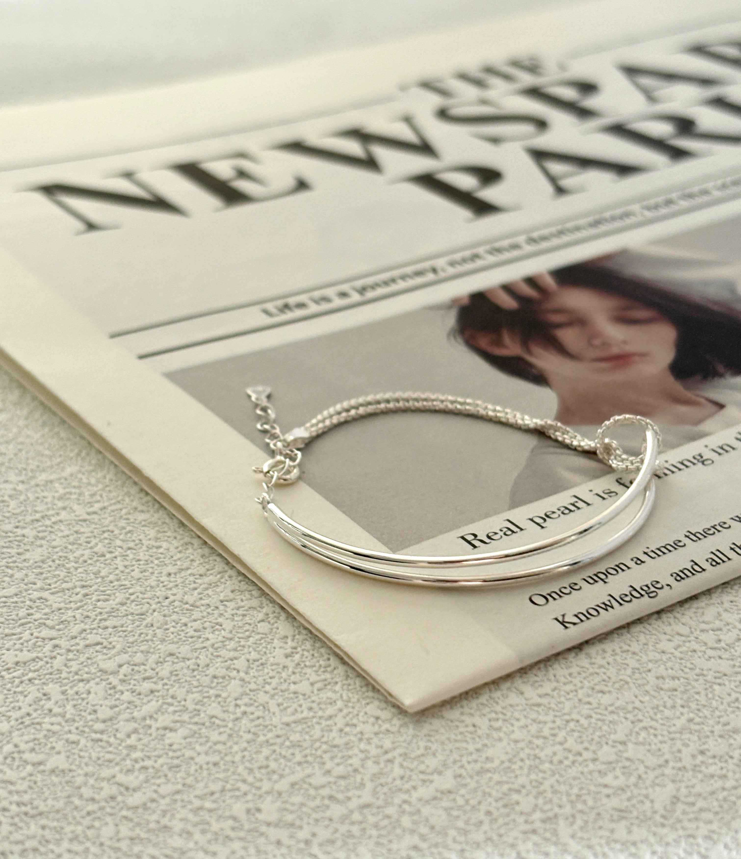 Modern Knot Hybrid Bracelet