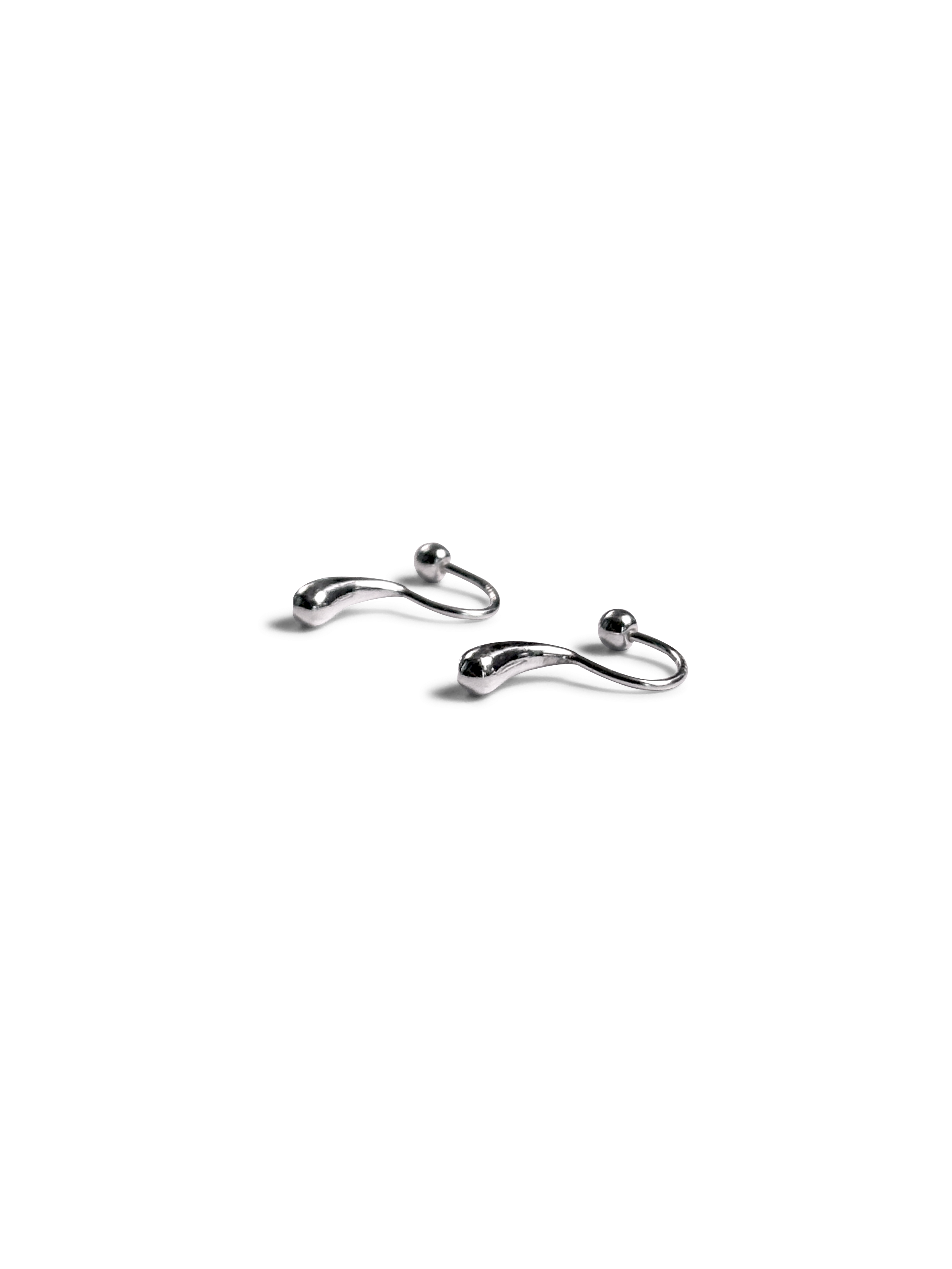 Dewdrop Fine Silver Ear Jackets