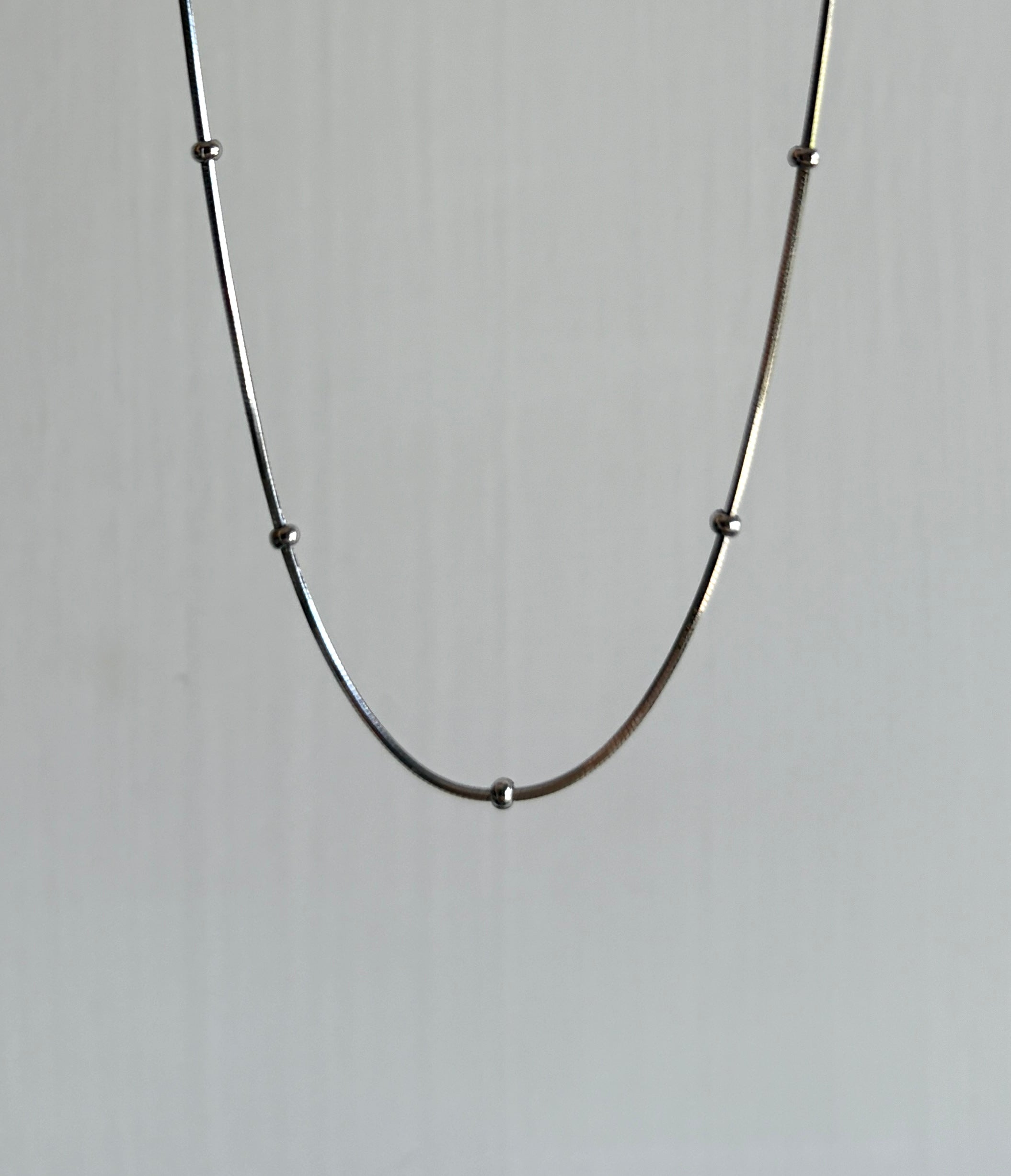 Everyday Layering Dotted Chain Necklace