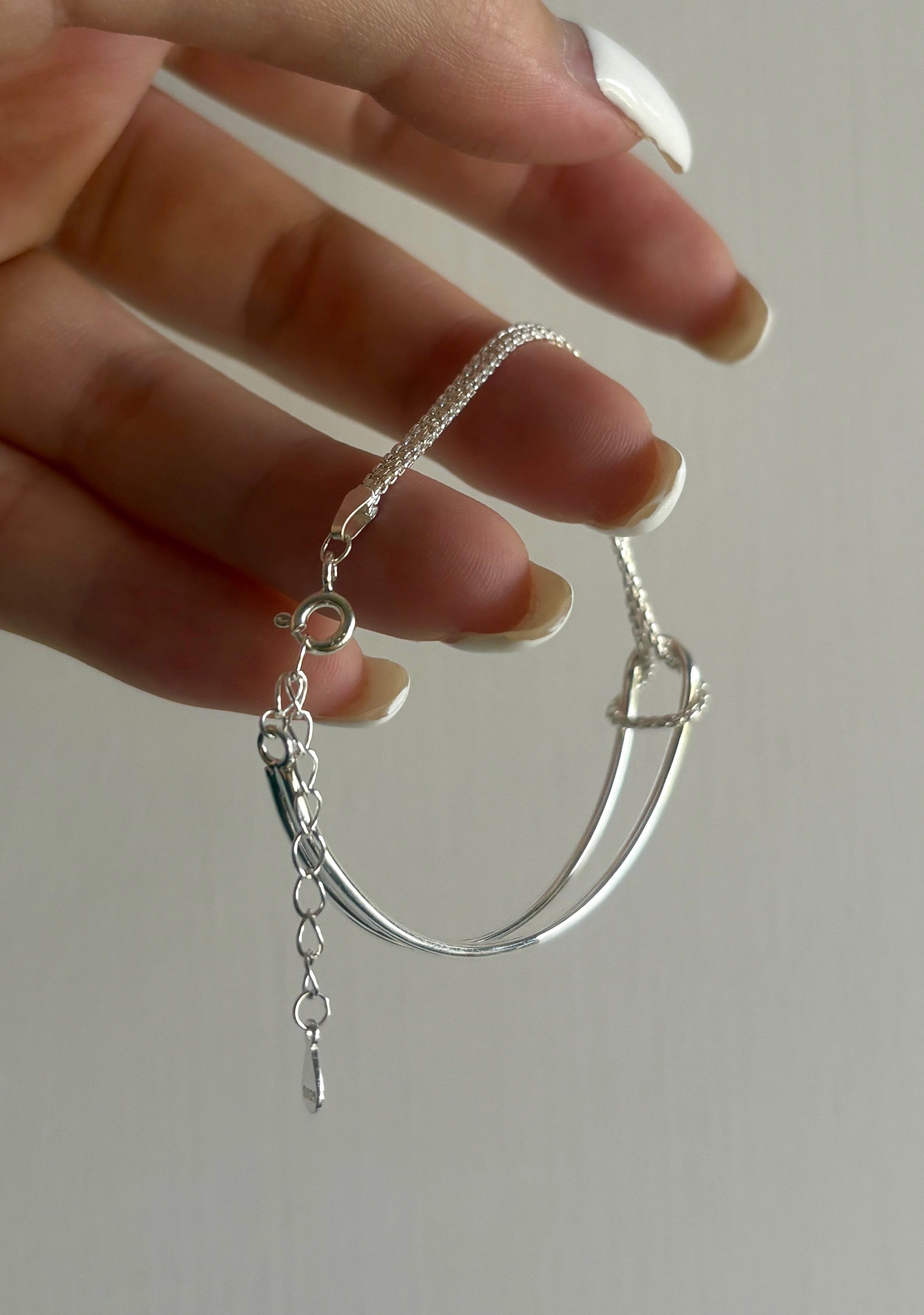 Modern Knot Hybrid Bracelet