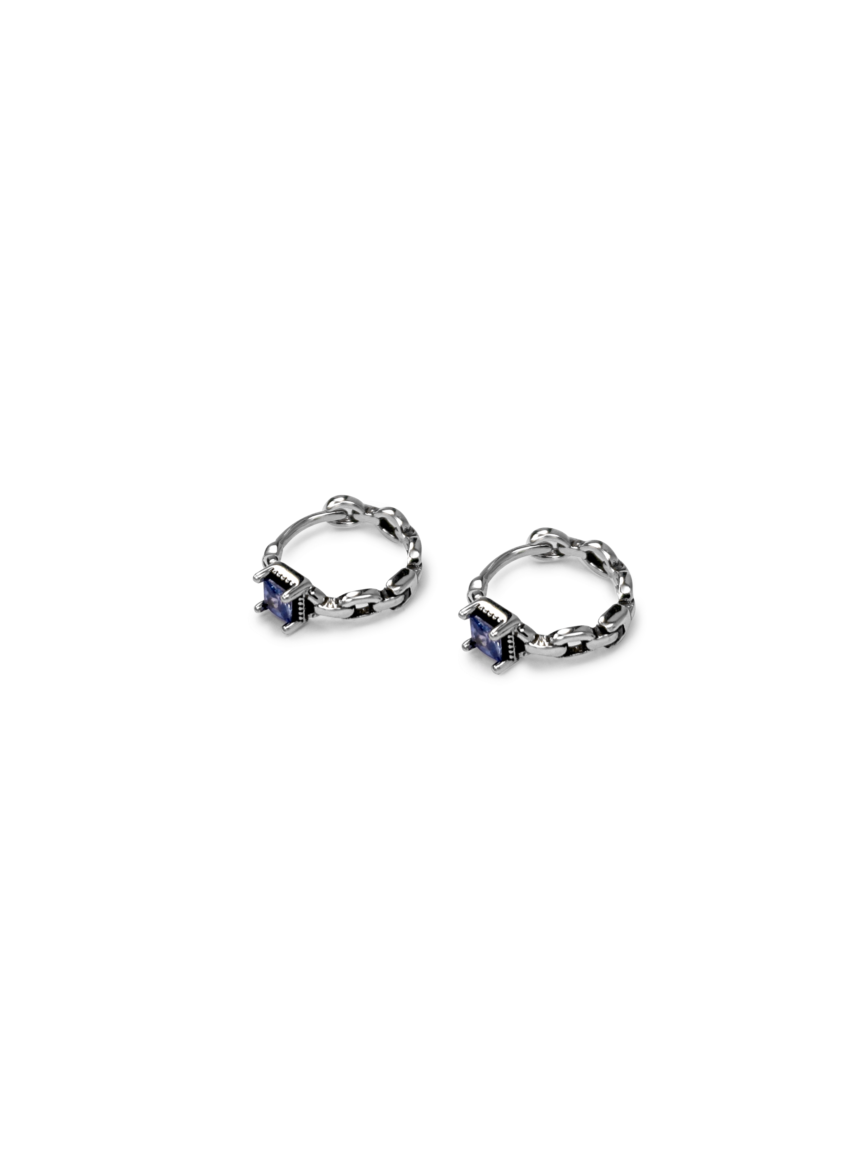 Glacier Ocean Huggie Earrings