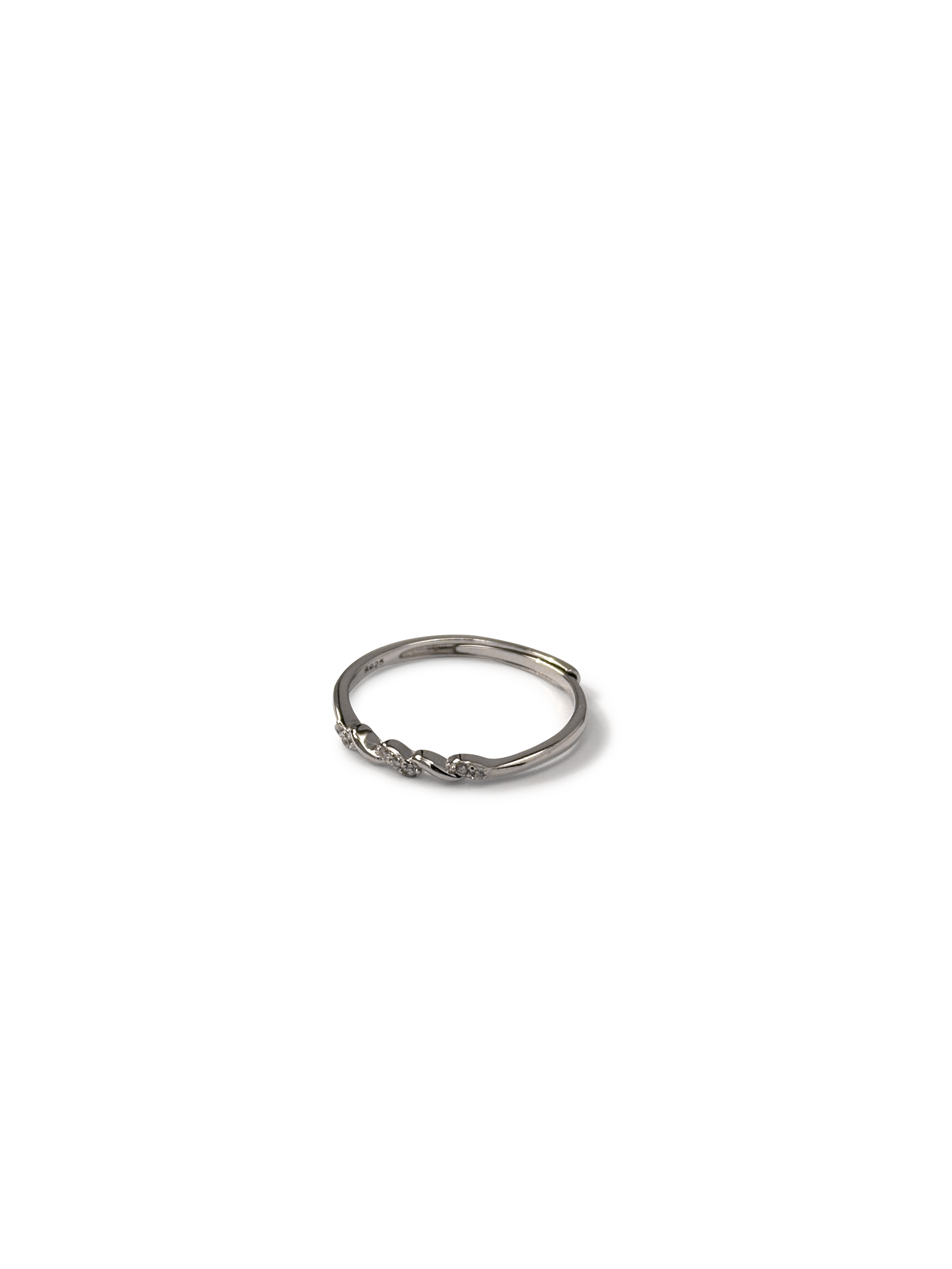 Whisper Wave Trio Ring