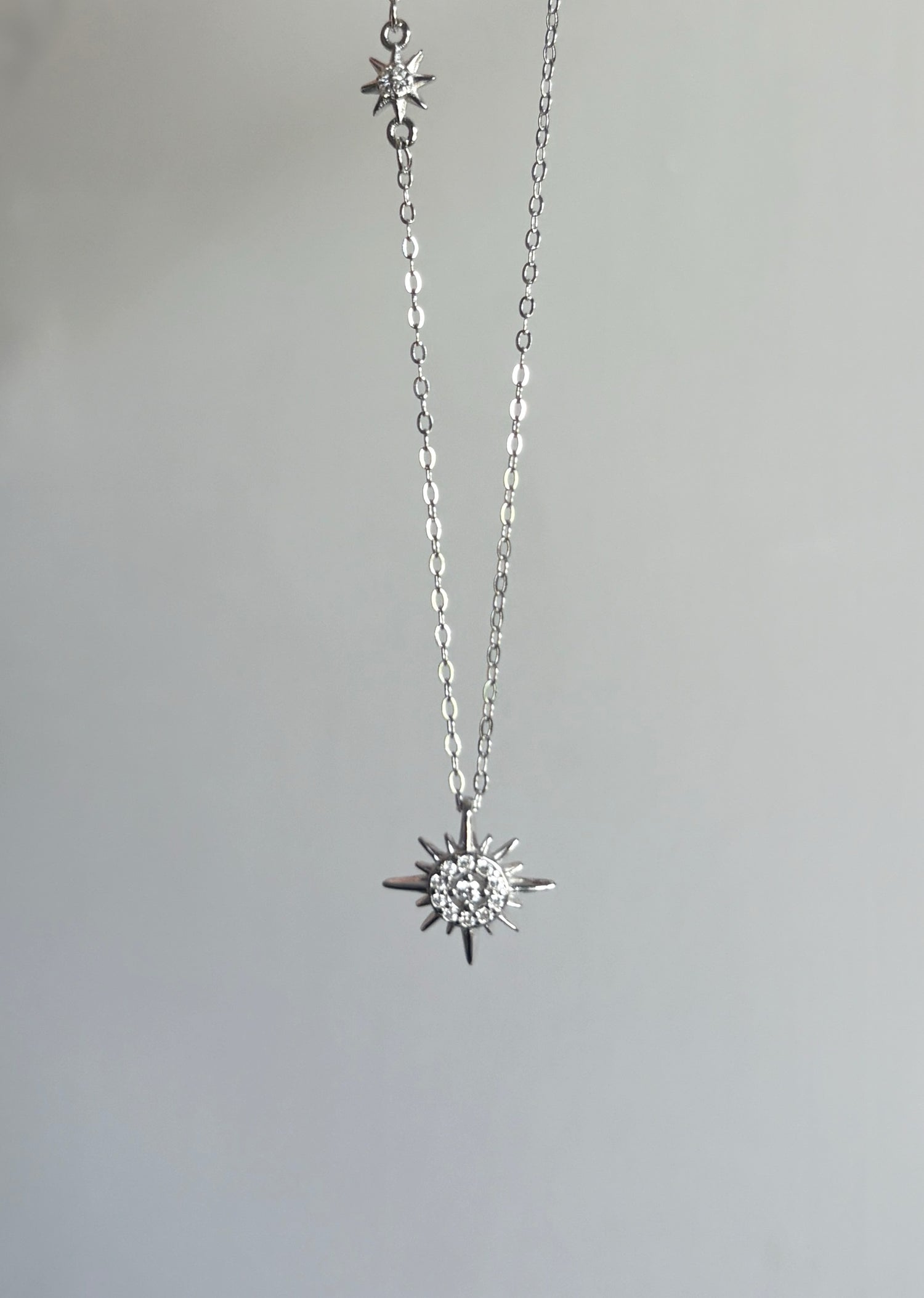 Celestial North Star Duo Necklace